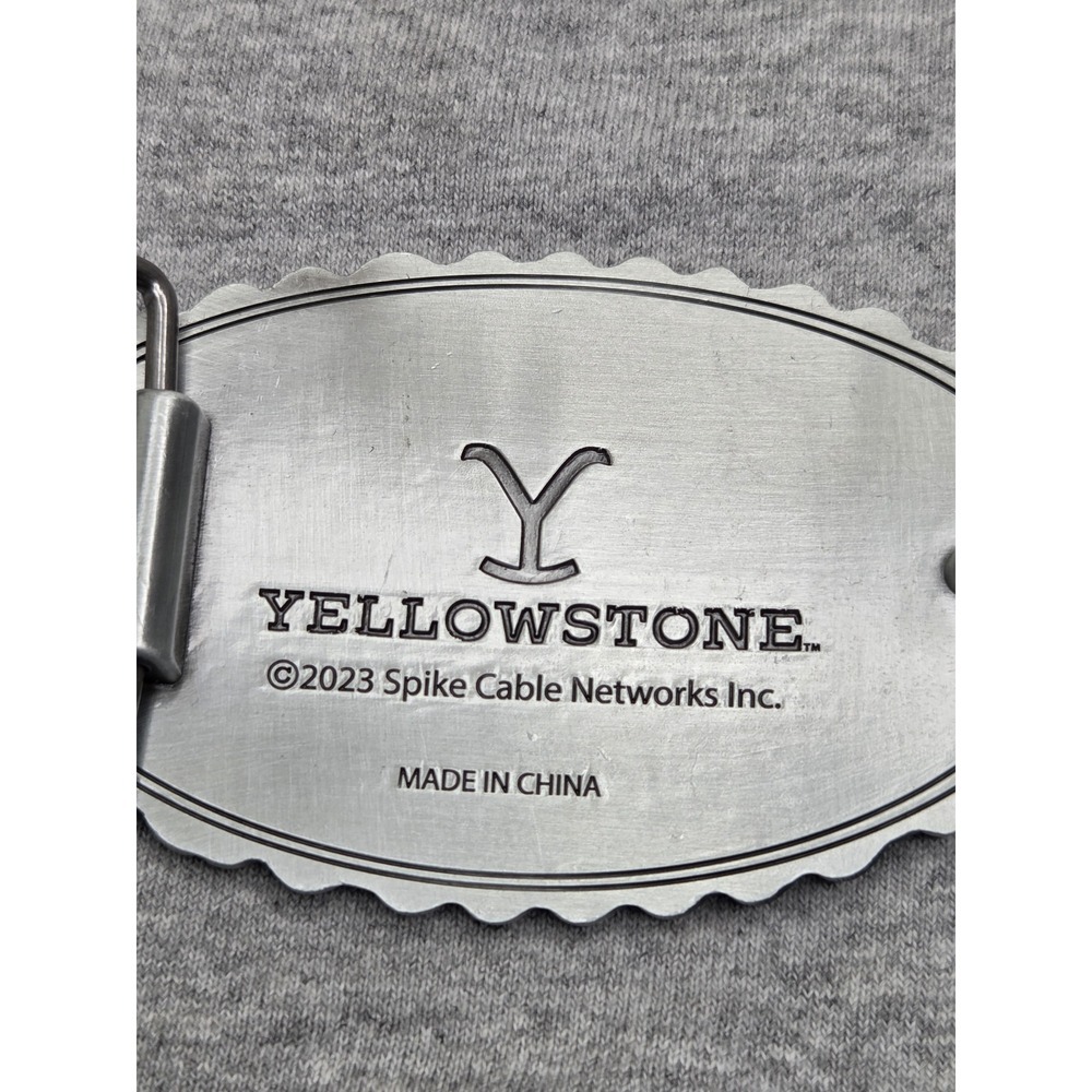 Yellowstone Dutton Ranch National Park Oversized Belt Buckle Western Large - Picture 4 of 8